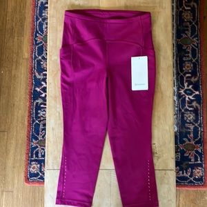 COPY - Lululemon Swift Speed HR Crop, size 8. New with tag